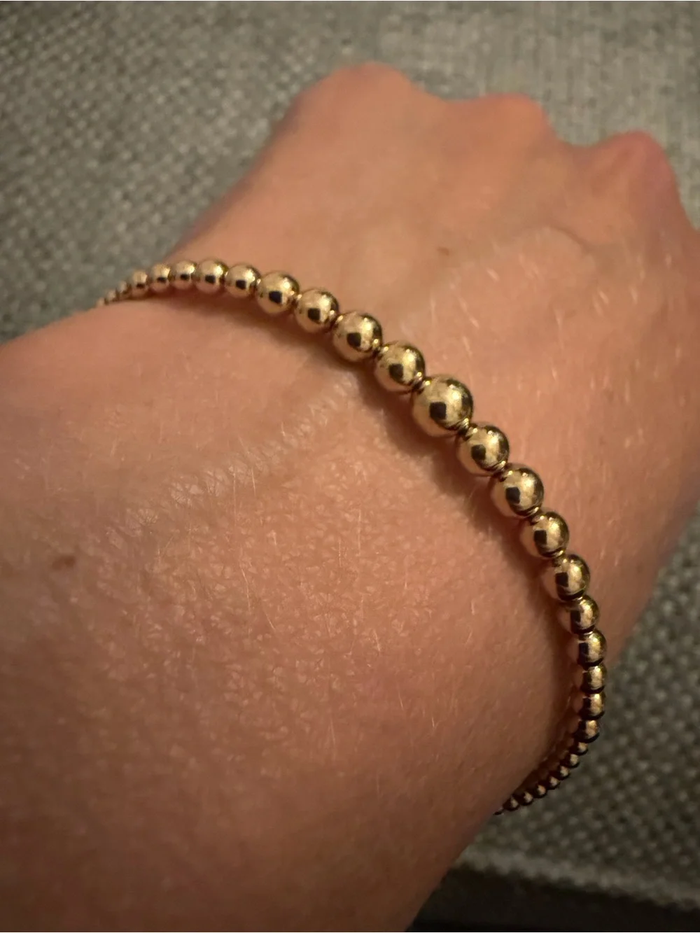 Gabriel & Co 14k yellow gold Bujukan open bangle SIZE 6.5
